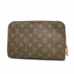 Louis Vuitton Clutch Bag Monogram Orsay M51790 Brown Men's