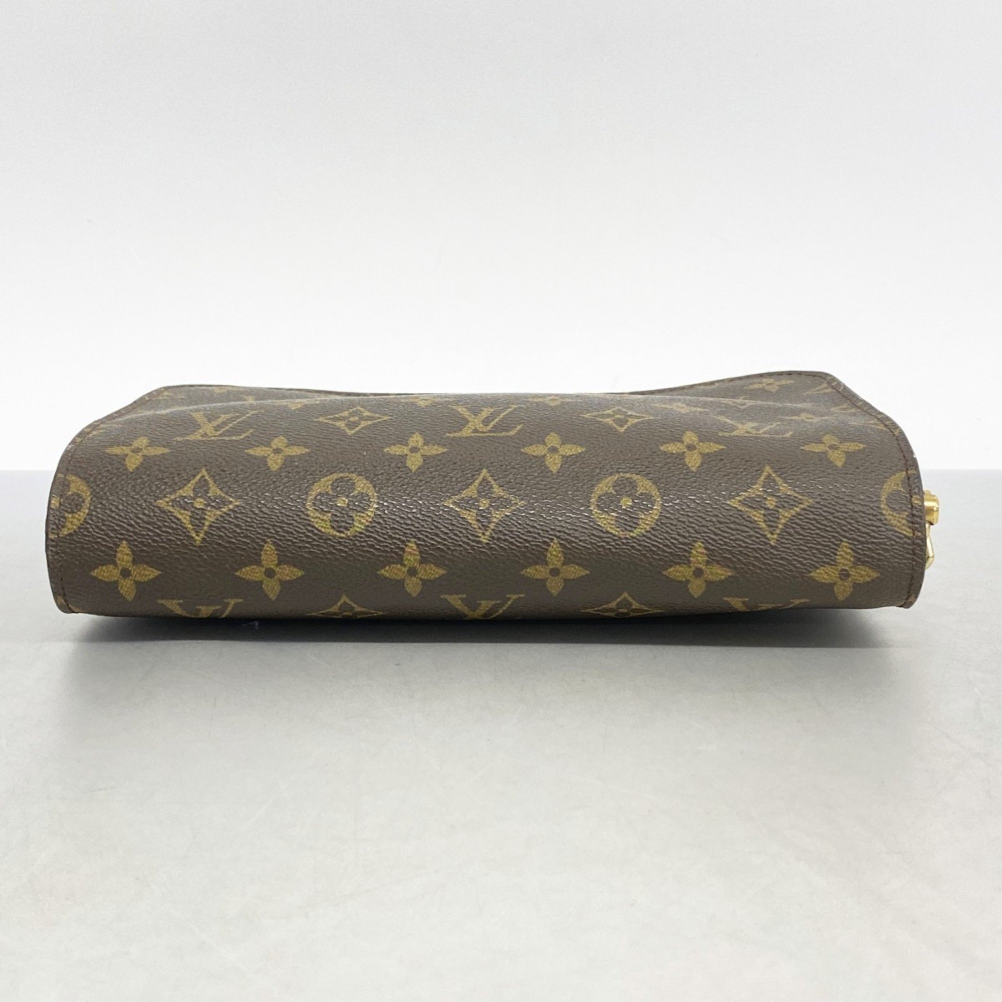 Louis Vuitton Clutch Bag Monogram Orsay M51790 Brown Men's