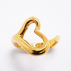 Tiffany ring heart K18YG yellow gold size 11.5 ladies