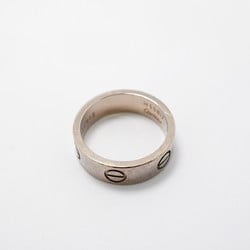 Cartier Ring Love K18WG White Gold #50 Ladies