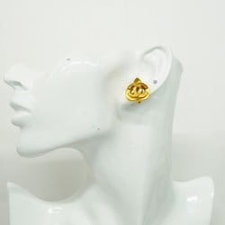 Chanel Earrings Coco Mark GP Plated Gold Ladies