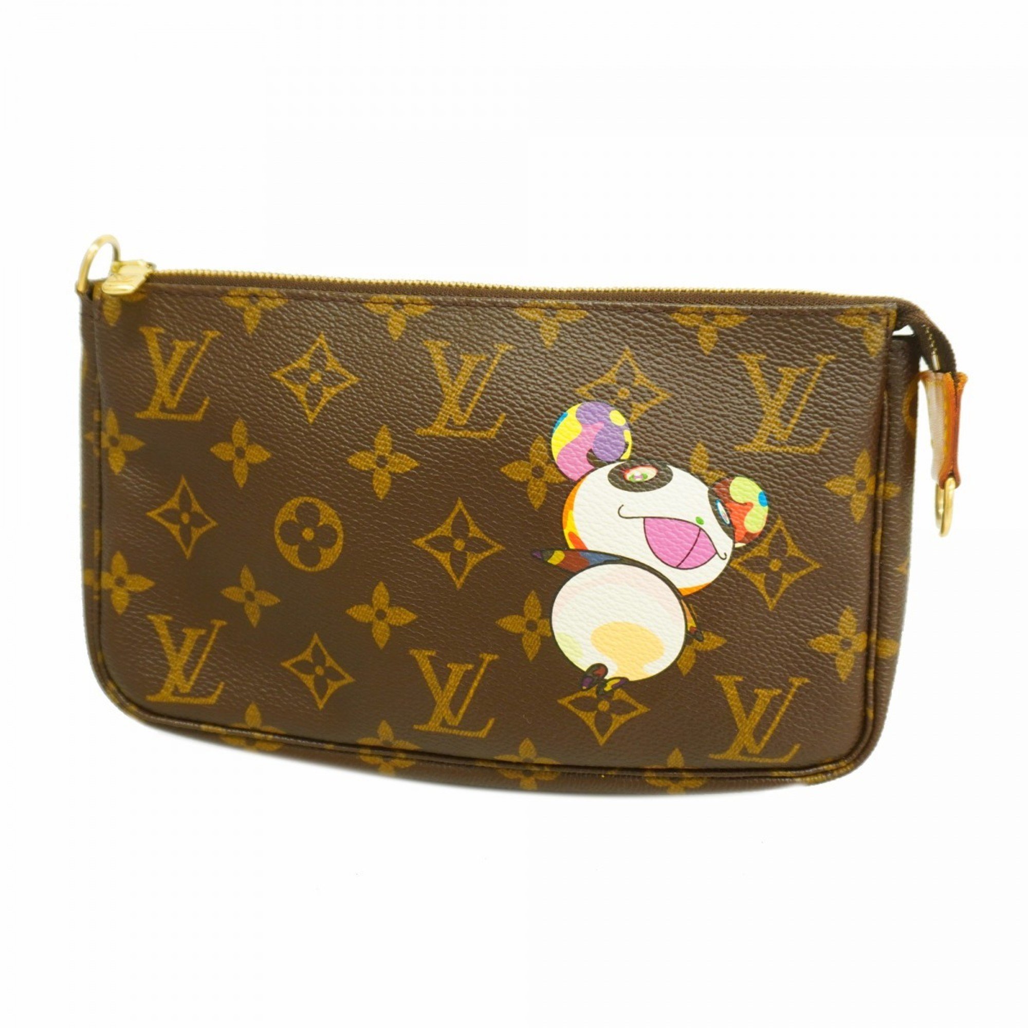 Louis Vuitton Pouch Monogram Panda Pochette Accessoires M51981 Brown Women's