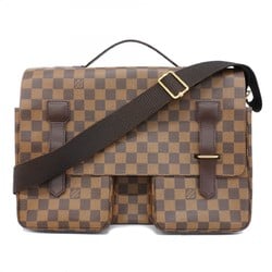 Louis Vuitton Shoulder Bag Damier Broadway N42270 Ebene Ladies