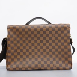 Louis Vuitton Shoulder Bag Damier Broadway N42270 Ebene Ladies