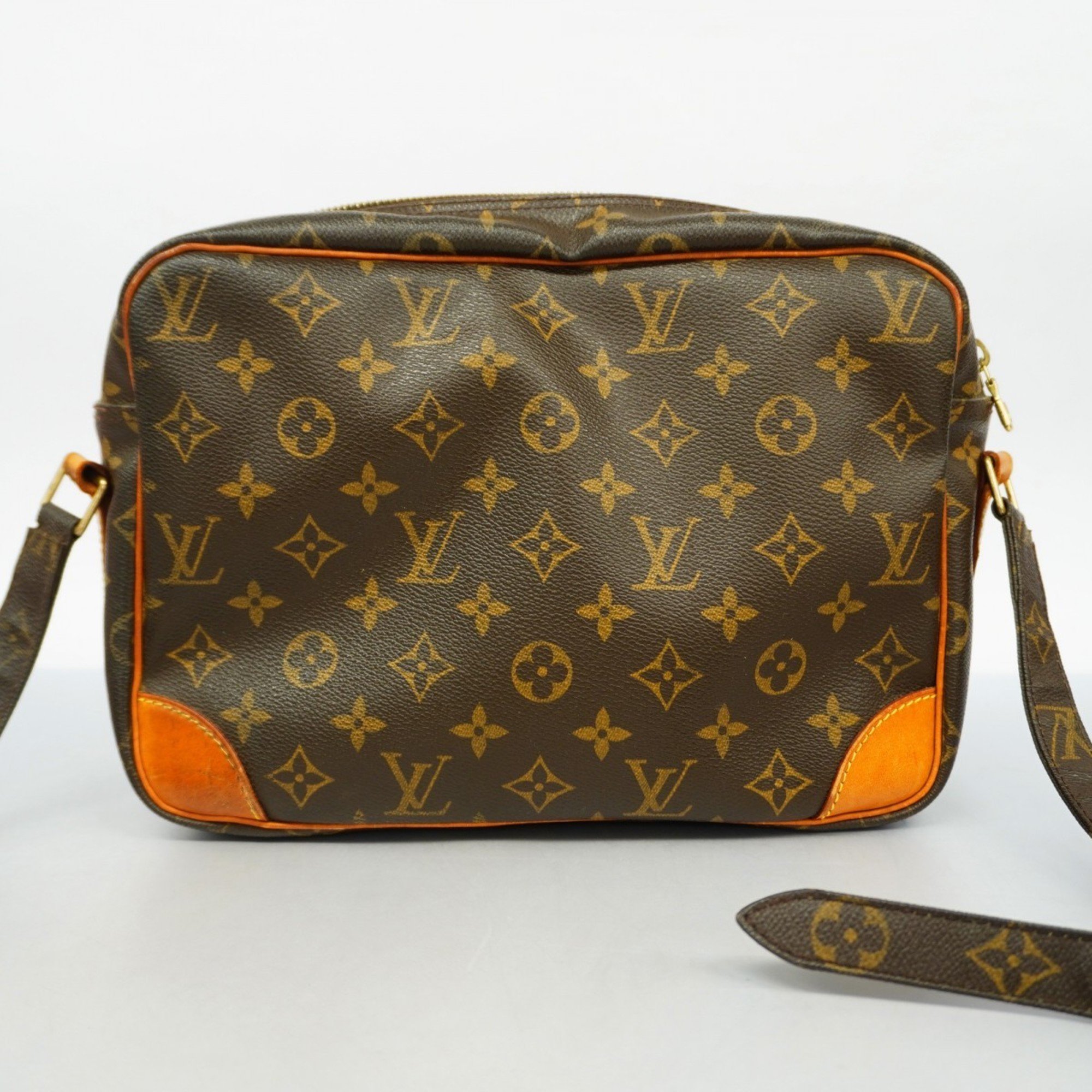 Louis Vuitton Shoulder Bag Monogram Nile M45244 Brown Ladies