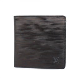 Louis Vuitton Wallet Epi Porte-Vie Carte Credit Monnaie M63542 Noir Men's