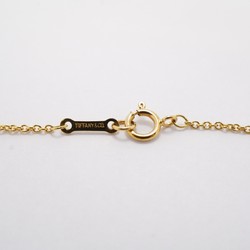 Tiffany Necklace Heart K18YG Yellow Gold Ladies