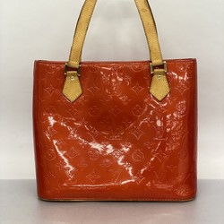 Louis Vuitton Tote Bag Vernis Houston M91092 Rouge Ladies