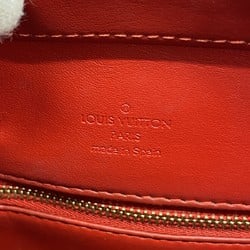 Louis Vuitton Tote Bag Vernis Houston M91092 Rouge Ladies