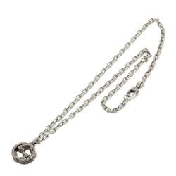 GUCCI Interlocking Necklace 45cm SV Silver 925