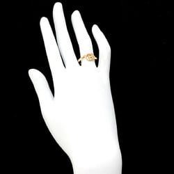 GUCCI GG Running #16 Ring Diamond K18 YG Yellow Gold 750