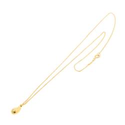 Tiffany & Co. Teardrop Necklace 41cm K18 YG Yellow Gold 750