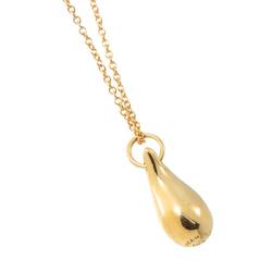 Tiffany & Co. Teardrop Necklace 41cm K18 YG Yellow Gold 750