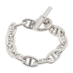 Hermes HERMES Chaine d'Ancre TGM Bracelet 12 links 18cm Silver SV 925 dancre