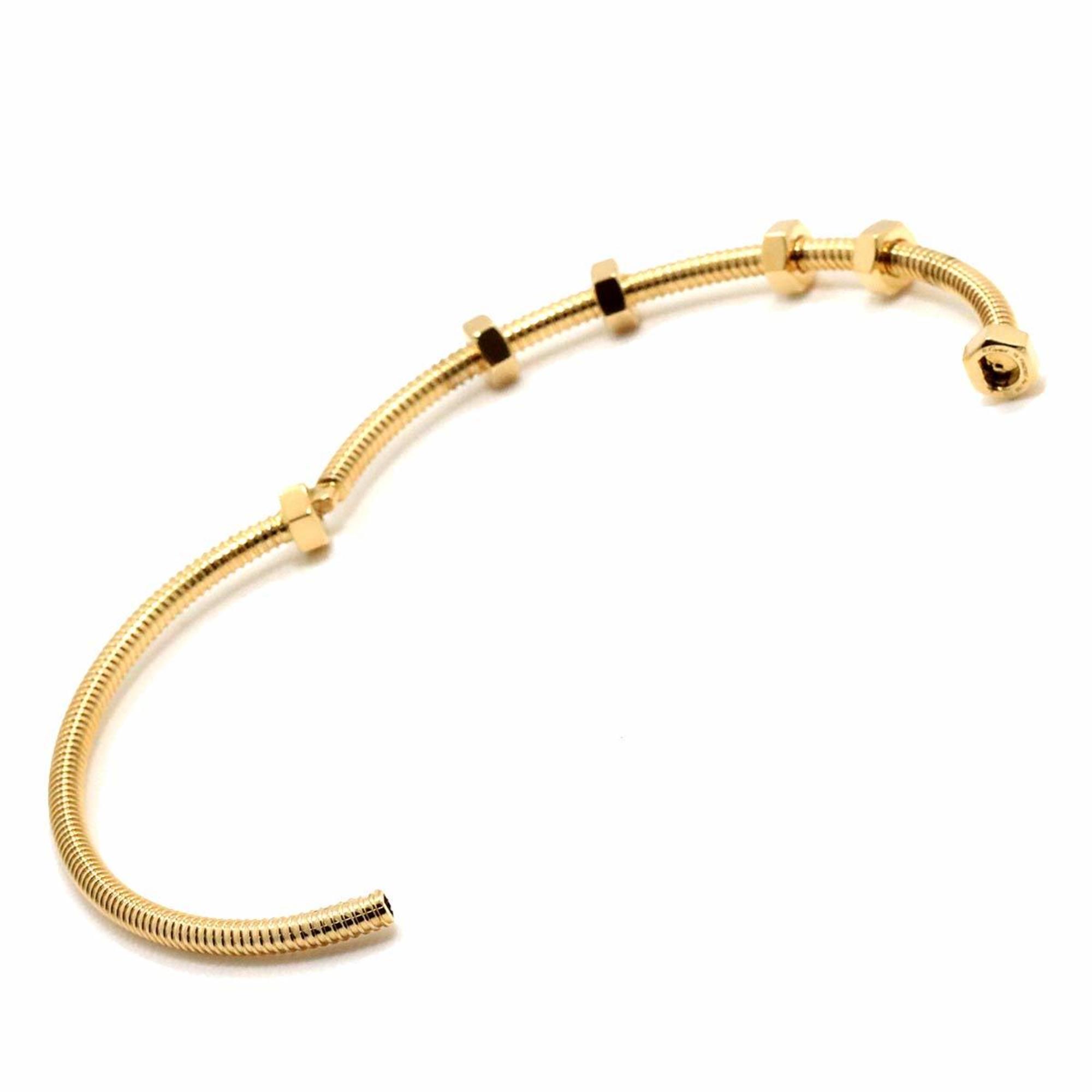 Cartier ECROU Bracelet #19 K18 YG Yellow Gold 750