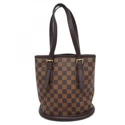 Louis Vuitton Tote Bag Damier Marais N42240 Ebene Ladies