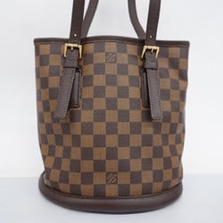 Louis Vuitton Tote Bag Damier Marais N42240 Ebene Ladies