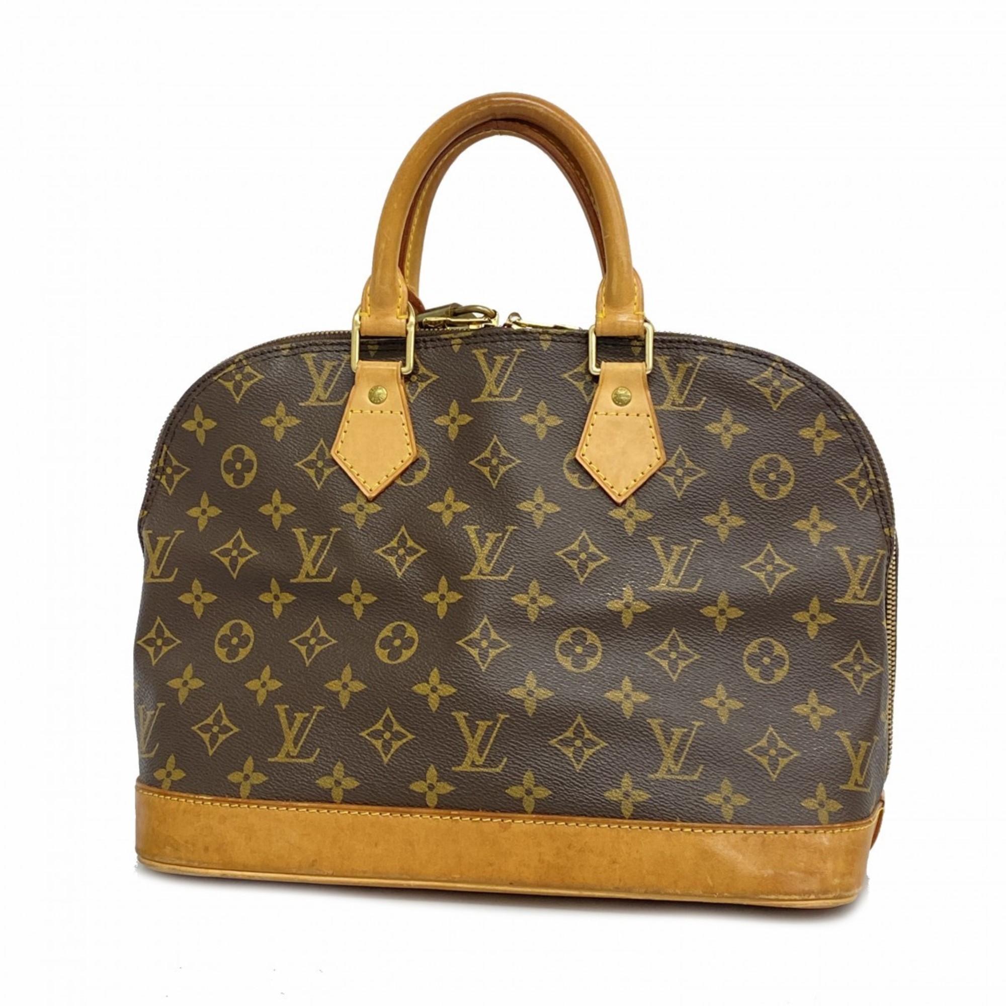 Louis Vuitton handbag Monogram Alma M51130 Brown ladies