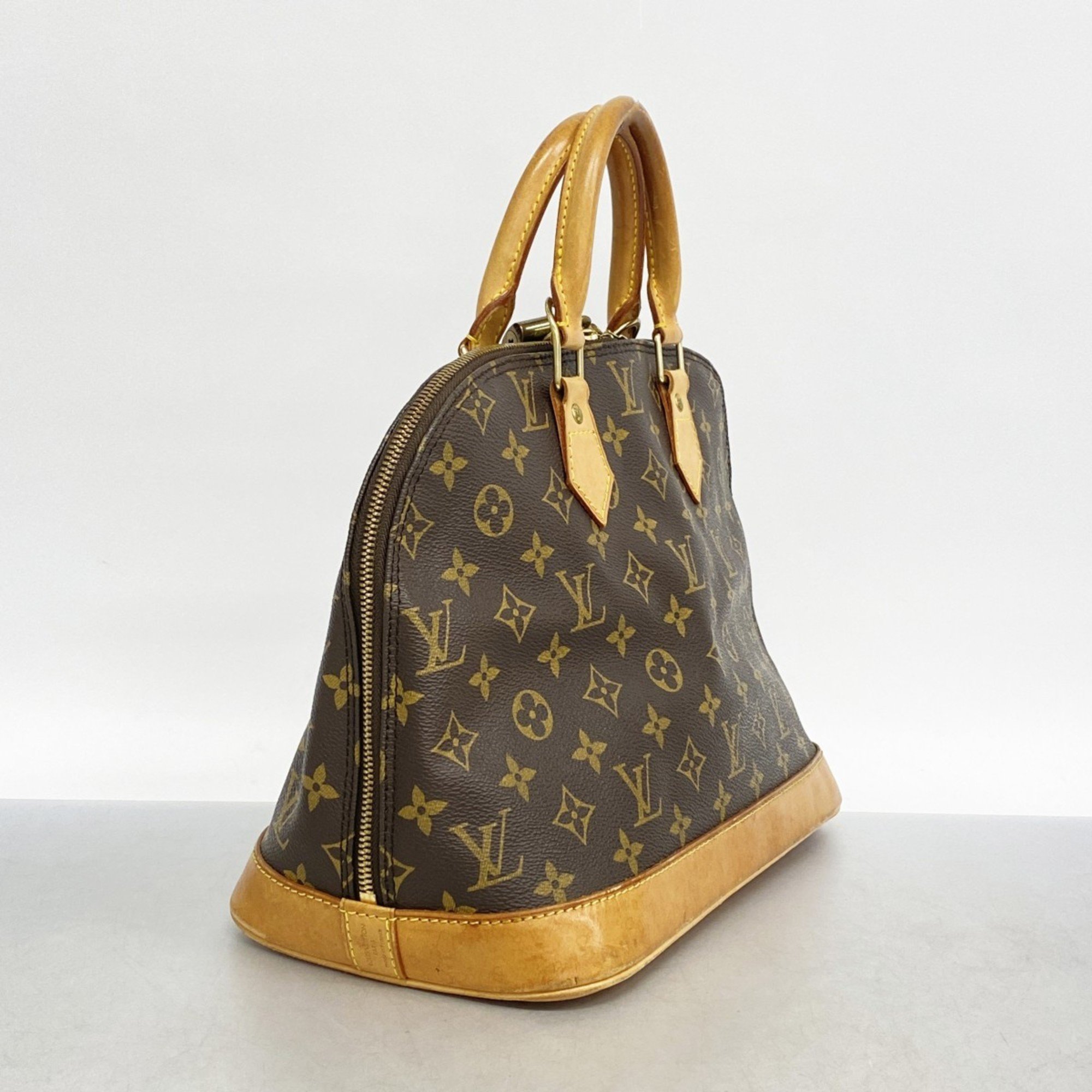 Louis Vuitton handbag Monogram Alma M51130 Brown ladies