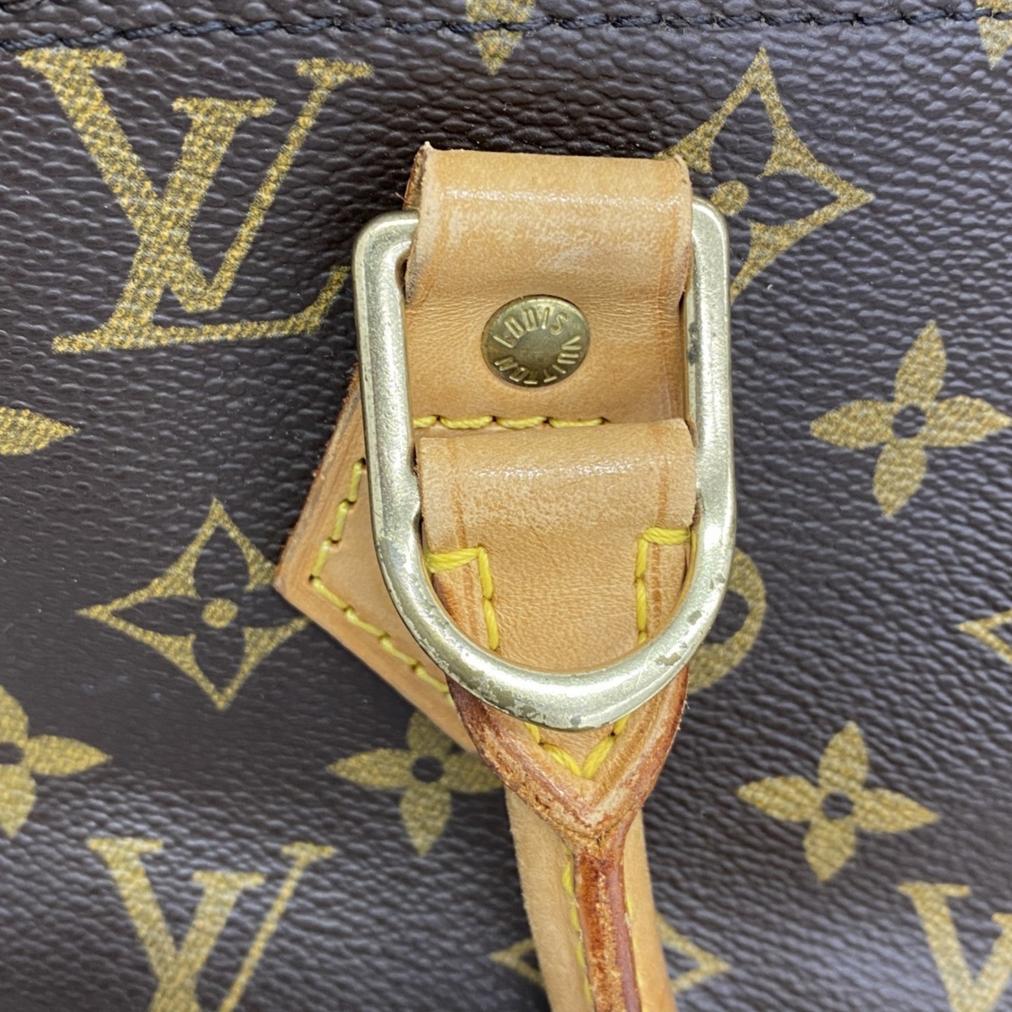 Louis Vuitton handbag Monogram Alma M51130 Brown ladies