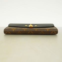 Louis Vuitton Long Wallet Monogram Portefeuille Venus M61835 Brown Noir Ladies