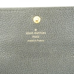 Louis Vuitton Long Wallet Monogram Portefeuille Venus M61835 Brown Noir Ladies