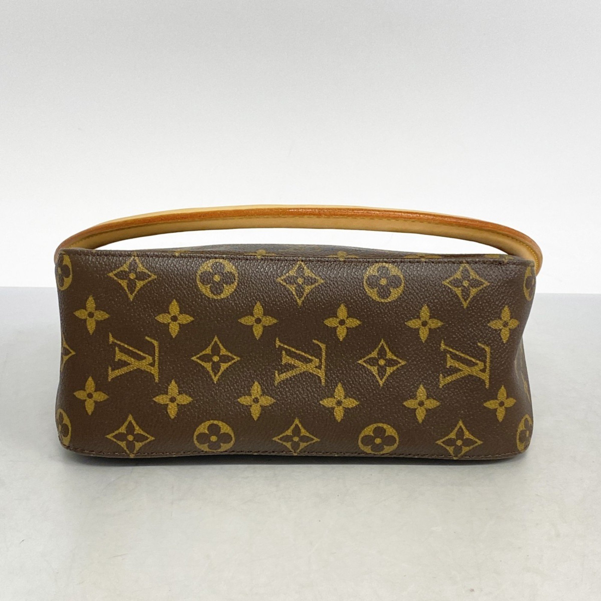 Louis Vuitton Shoulder Bag Monogram Looping MM M51146 Brown Women's