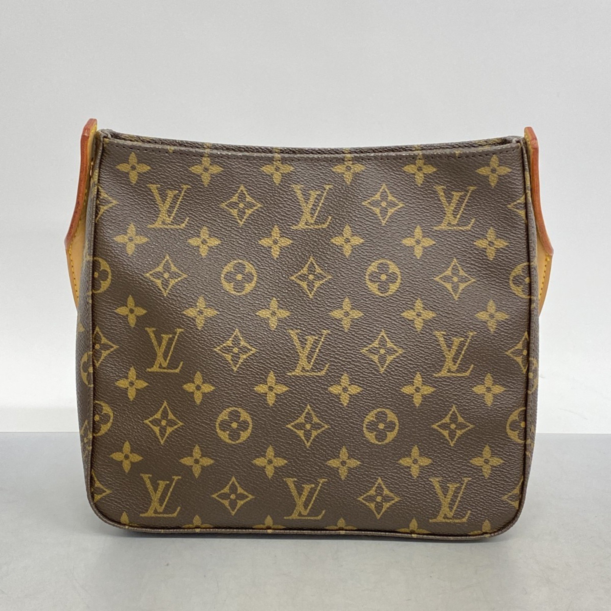 Louis Vuitton Shoulder Bag Monogram Looping MM M51146 Brown Women's