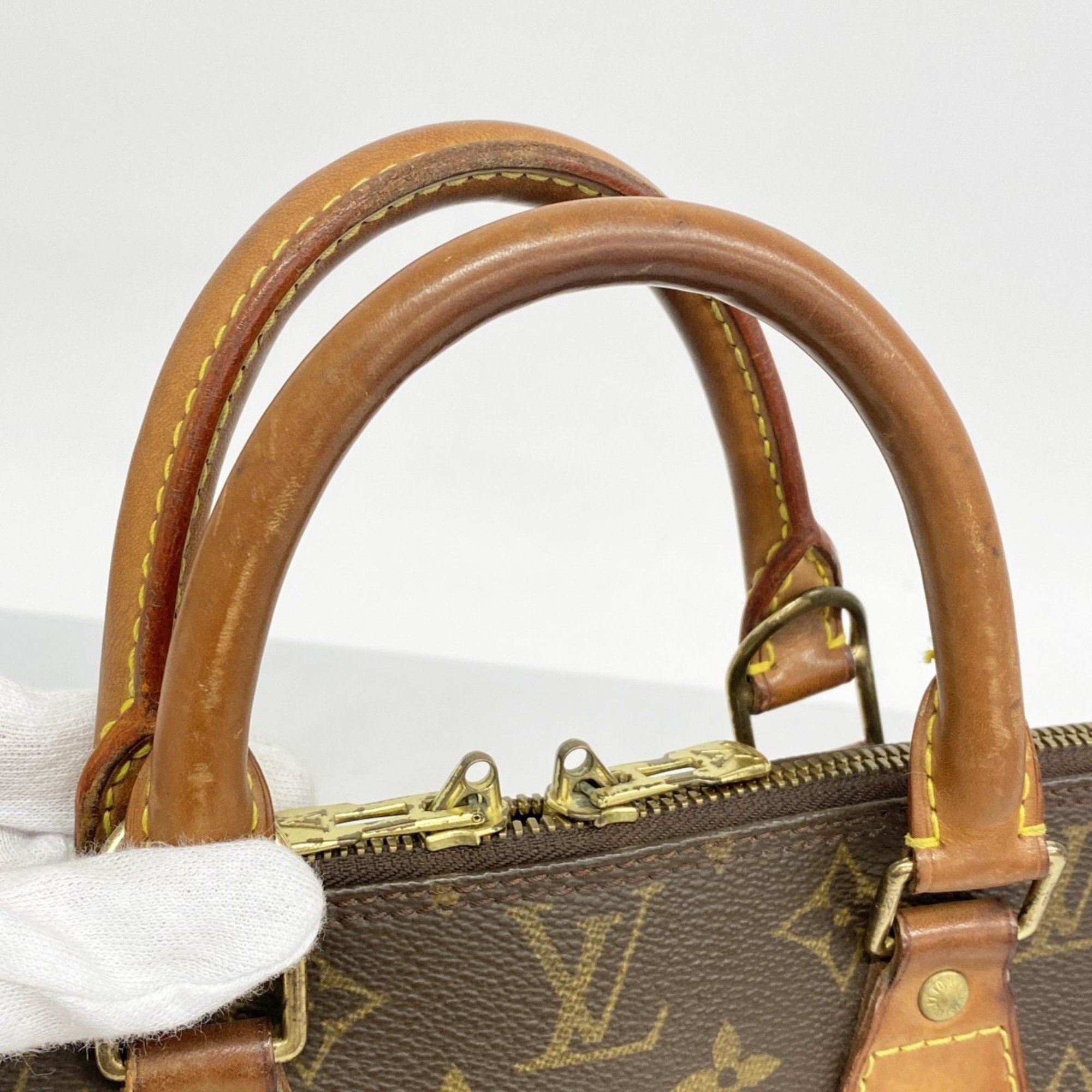 Louis Vuitton handbag Monogram Alma M51130 brown ladies