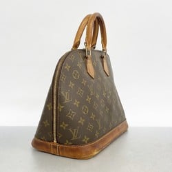 Louis Vuitton handbag Monogram Alma M51130 brown ladies