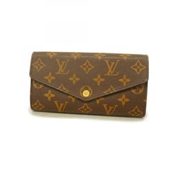 Louis Vuitton Long Wallet Monogram Portefeuille Sarah M60531 Brown Ladies