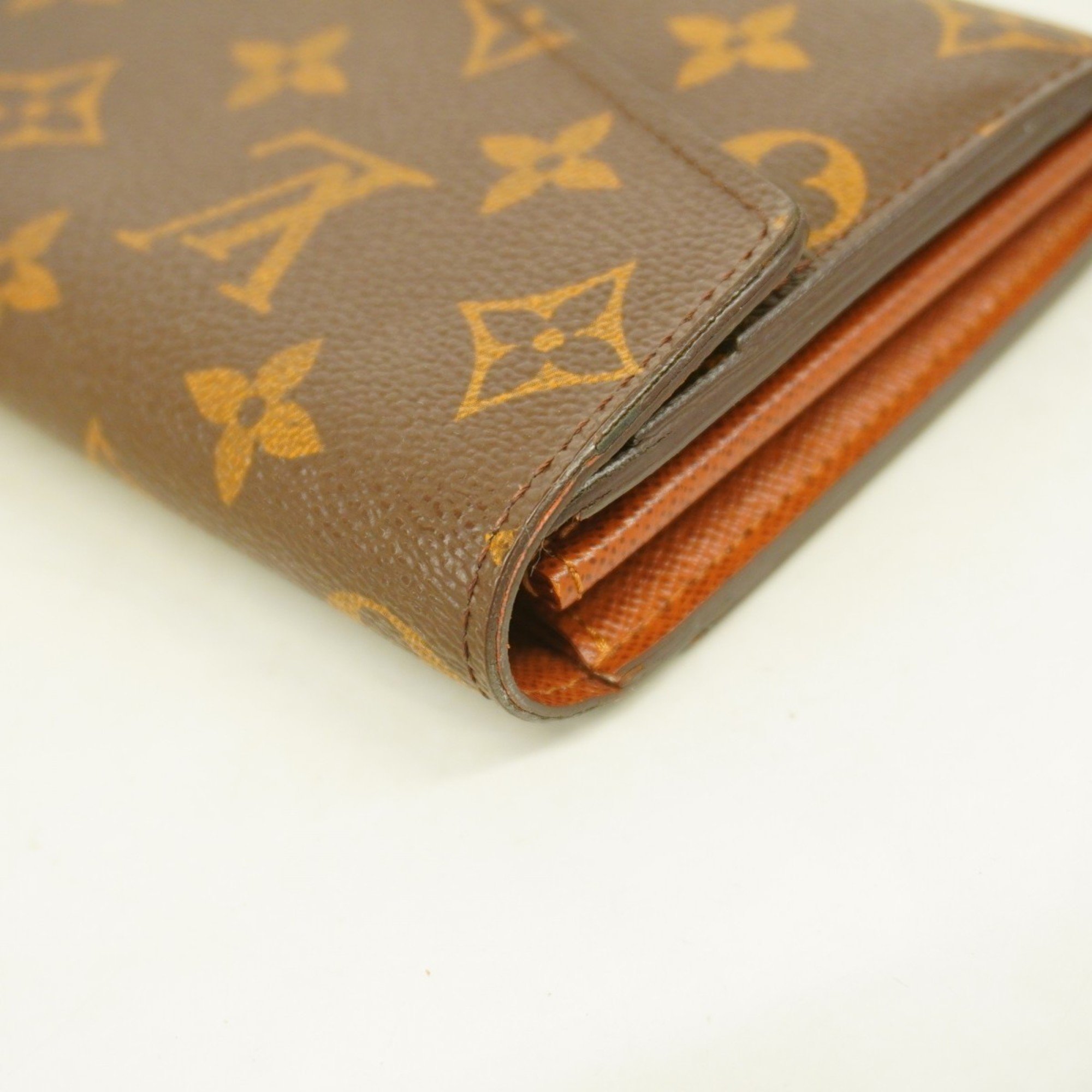 Louis Vuitton Long Wallet Monogram Portefeuille Sarah M60531 Brown Ladies