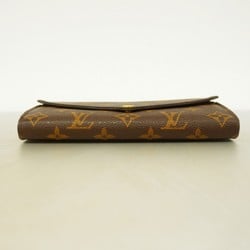 Louis Vuitton Long Wallet Monogram Portefeuille Sarah M60531 Brown Ladies