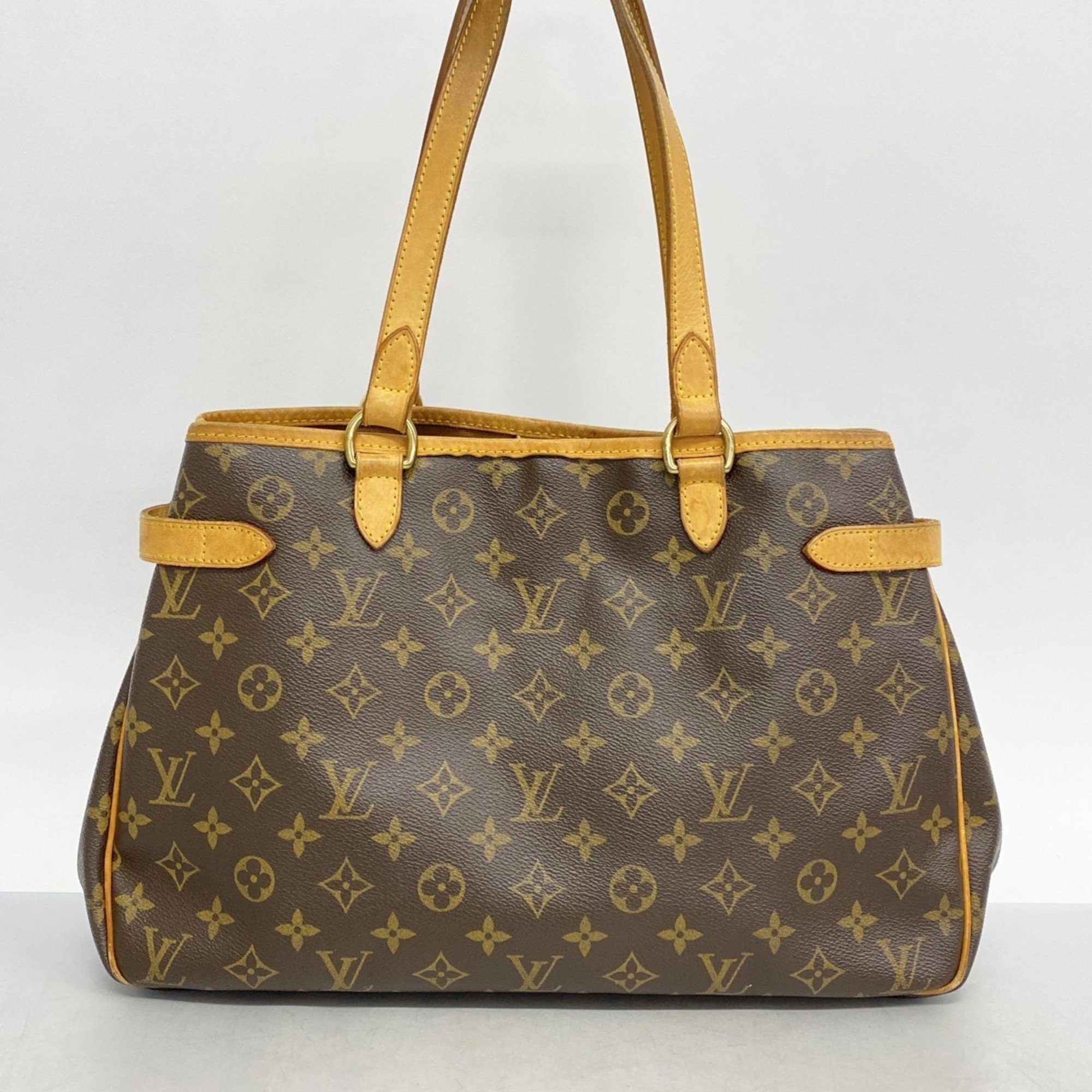 Louis Vuitton Tote Bag Monogram Batignolles Horizontal M51154 Brown Women's