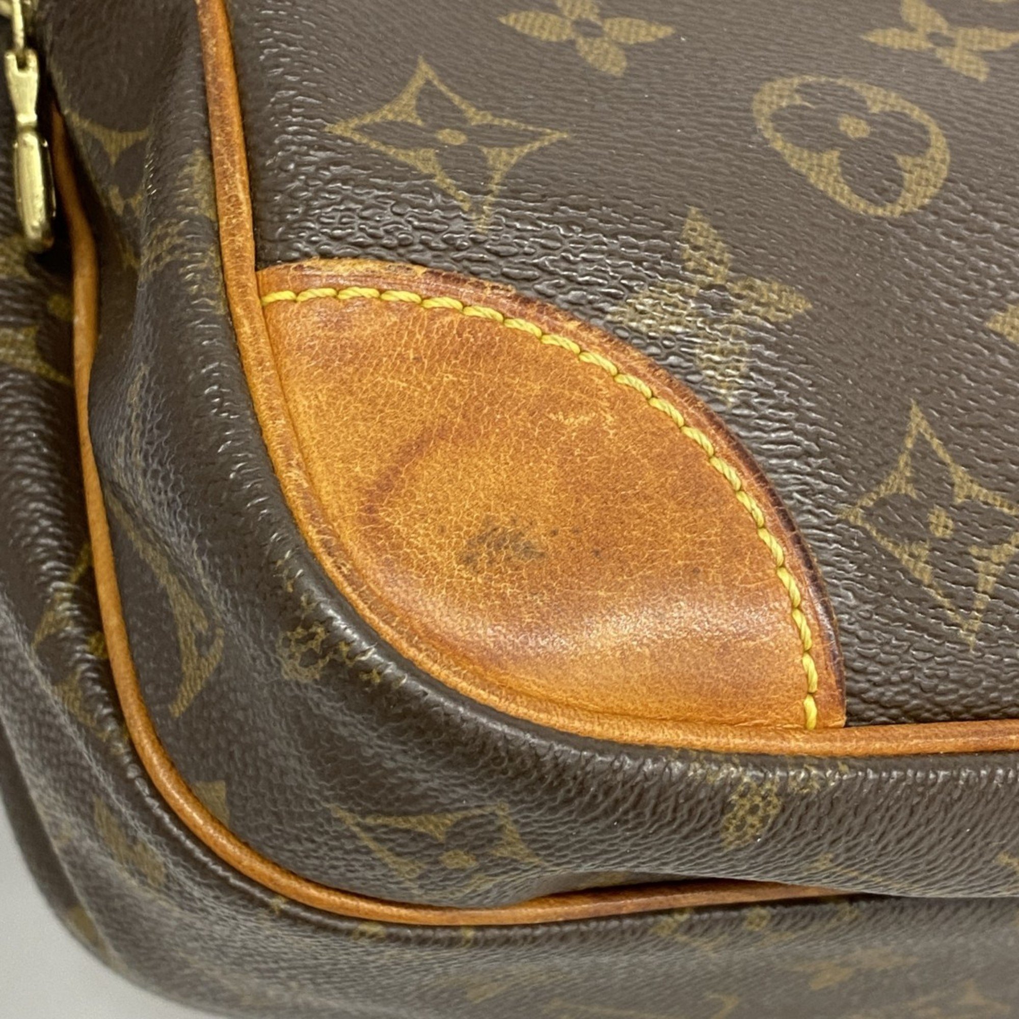 Louis Vuitton Shoulder Bag Monogram Nile M45244 Brown Ladies