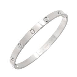 Cartier Love Bracelet #19 K18 WG White Gold 750 Bangle