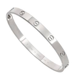 Cartier Love Bracelet #19 K18 WG White Gold 750 Bangle