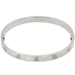 Cartier Love Bracelet #19 K18 WG White Gold 750 Bangle