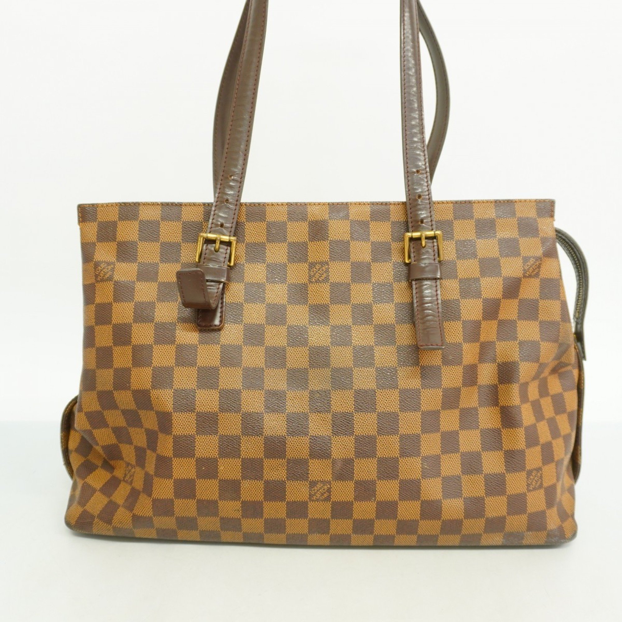 Louis Vuitton Shoulder Bag Damier Chelsea N51119 Ebene Ladies