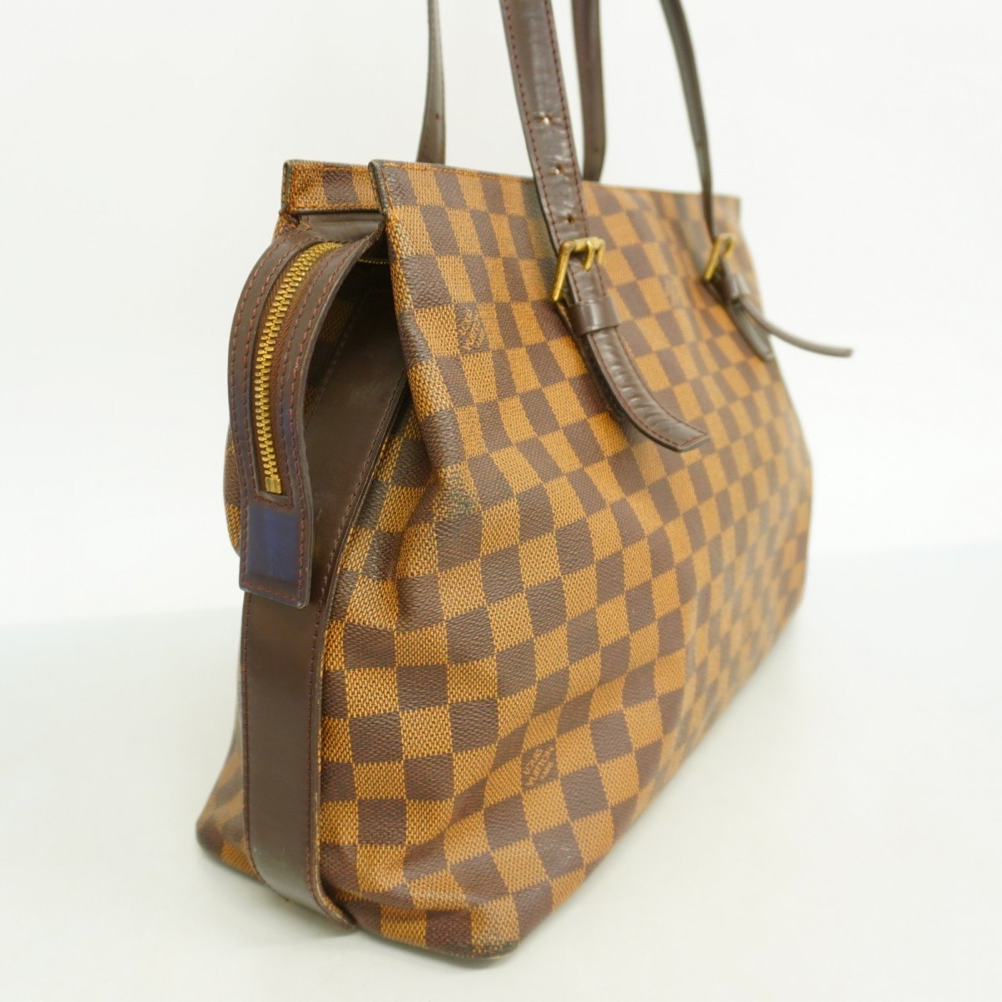 Louis Vuitton Shoulder Bag Damier Chelsea N51119 Ebene Ladies