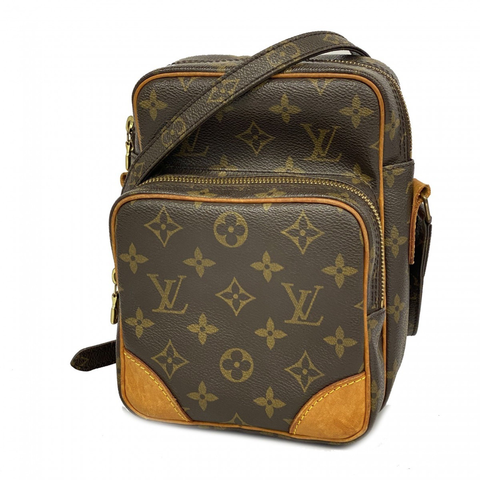 Louis Vuitton Shoulder Bag Monogram Amazon M45236 Brown Ladies