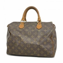 Louis Vuitton Handbag Monogram Speedy 30 M41108 Brown Ladies