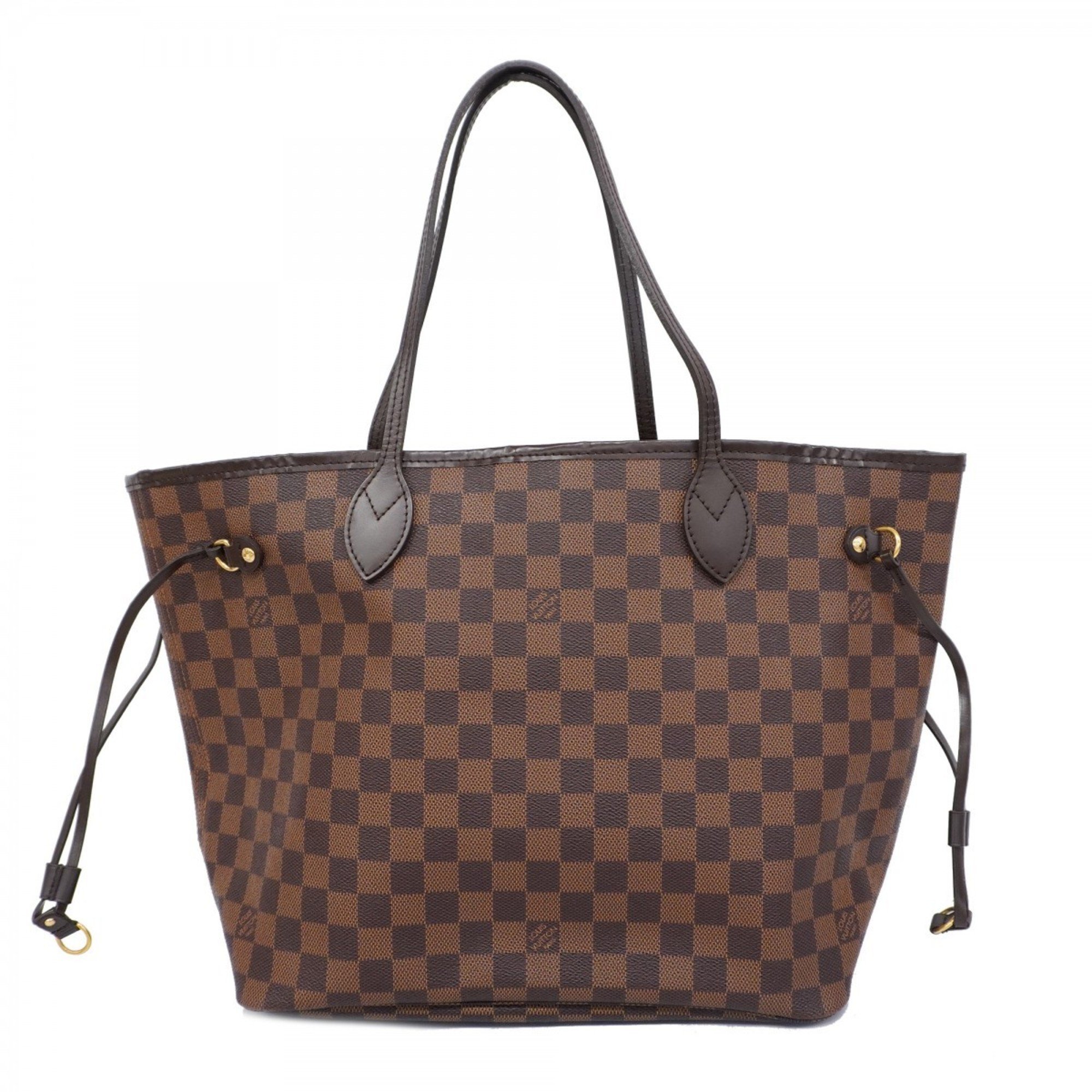 Louis Vuitton Tote Bag Damier Neverfull MM N51105 Ebene Women's