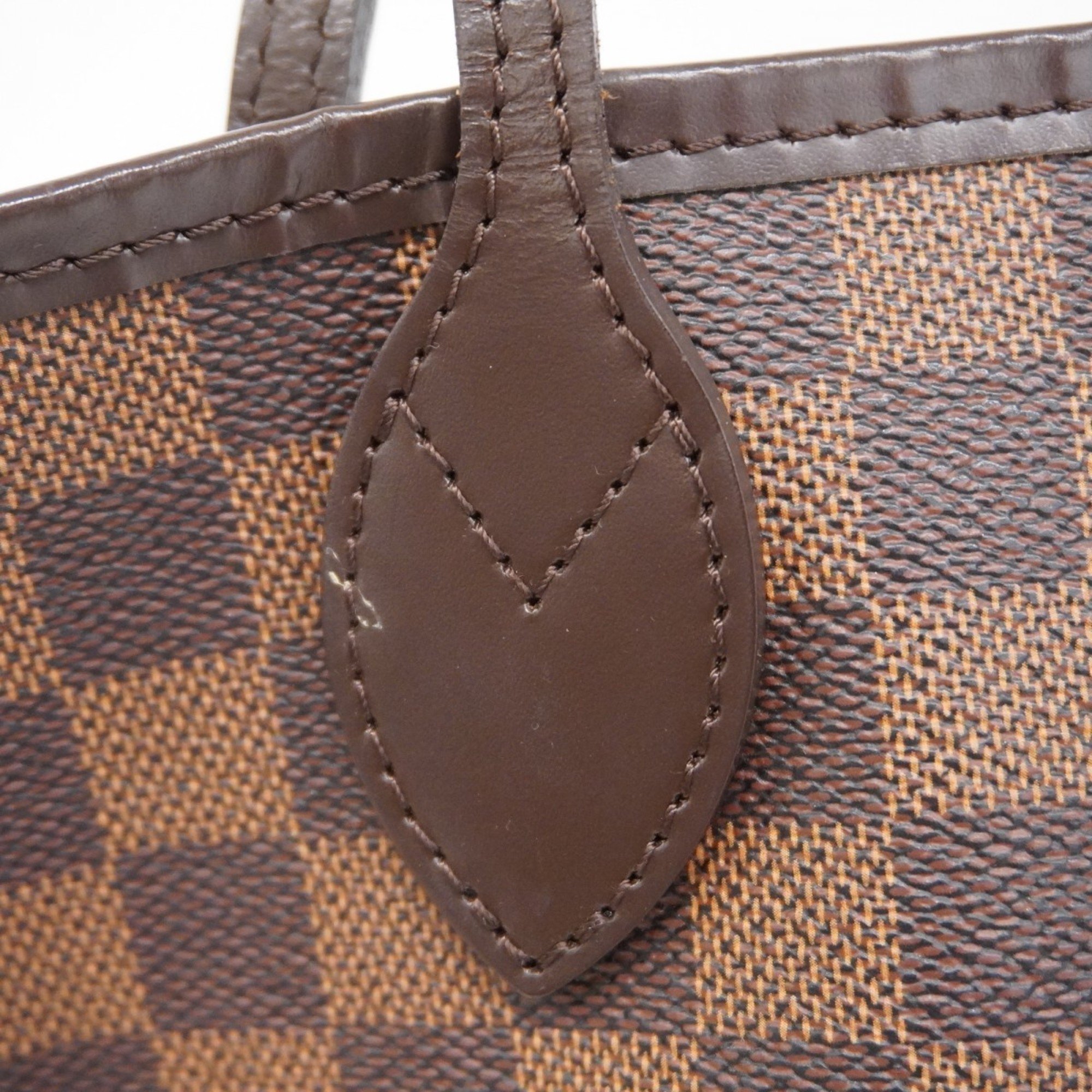 Louis Vuitton Tote Bag Damier Neverfull MM N51105 Ebene Women's