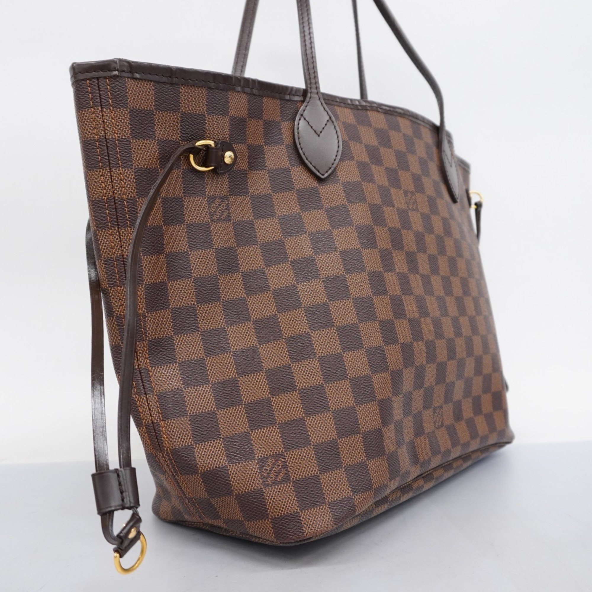 Louis Vuitton Tote Bag Damier Neverfull MM N51105 Ebene Women's