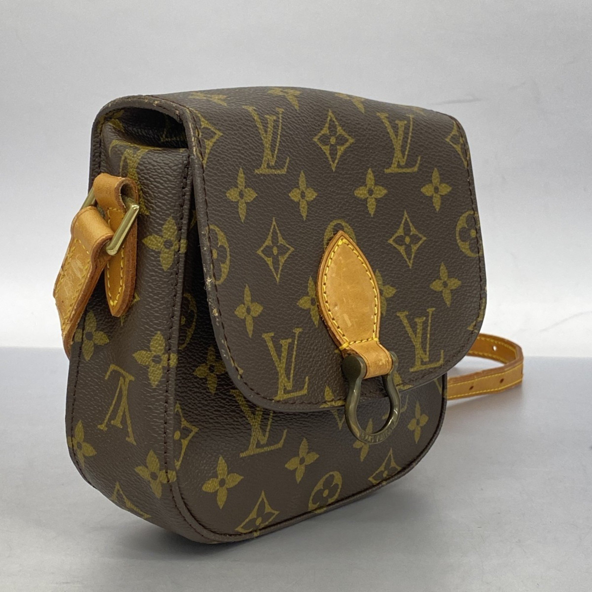 Louis Vuitton Shoulder Bag Monogram Saint-Clair M51244 Brown Women's