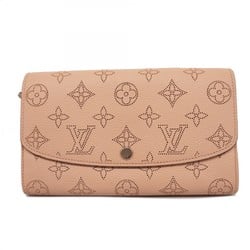 Louis Vuitton Long Wallet Mahina Portefeuille Iris M60145 Magnolia Ladies