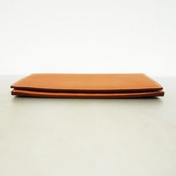 Hermes Long Wallet Citizen Twill Evercolor Gold B Stamp Men's