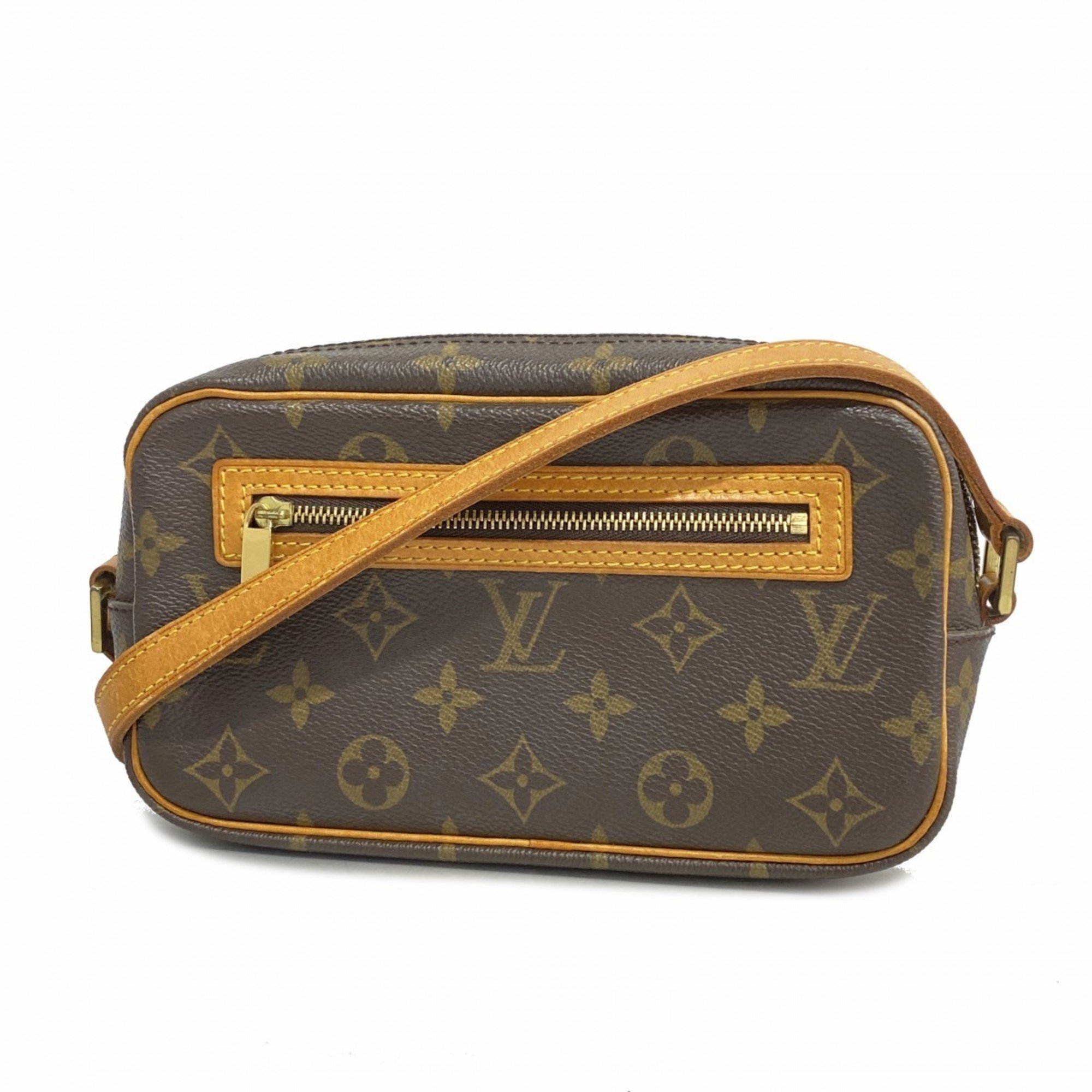 Louis Vuitton Shoulder Bag Monogram Pochette Cite M51183 Brown Ladies