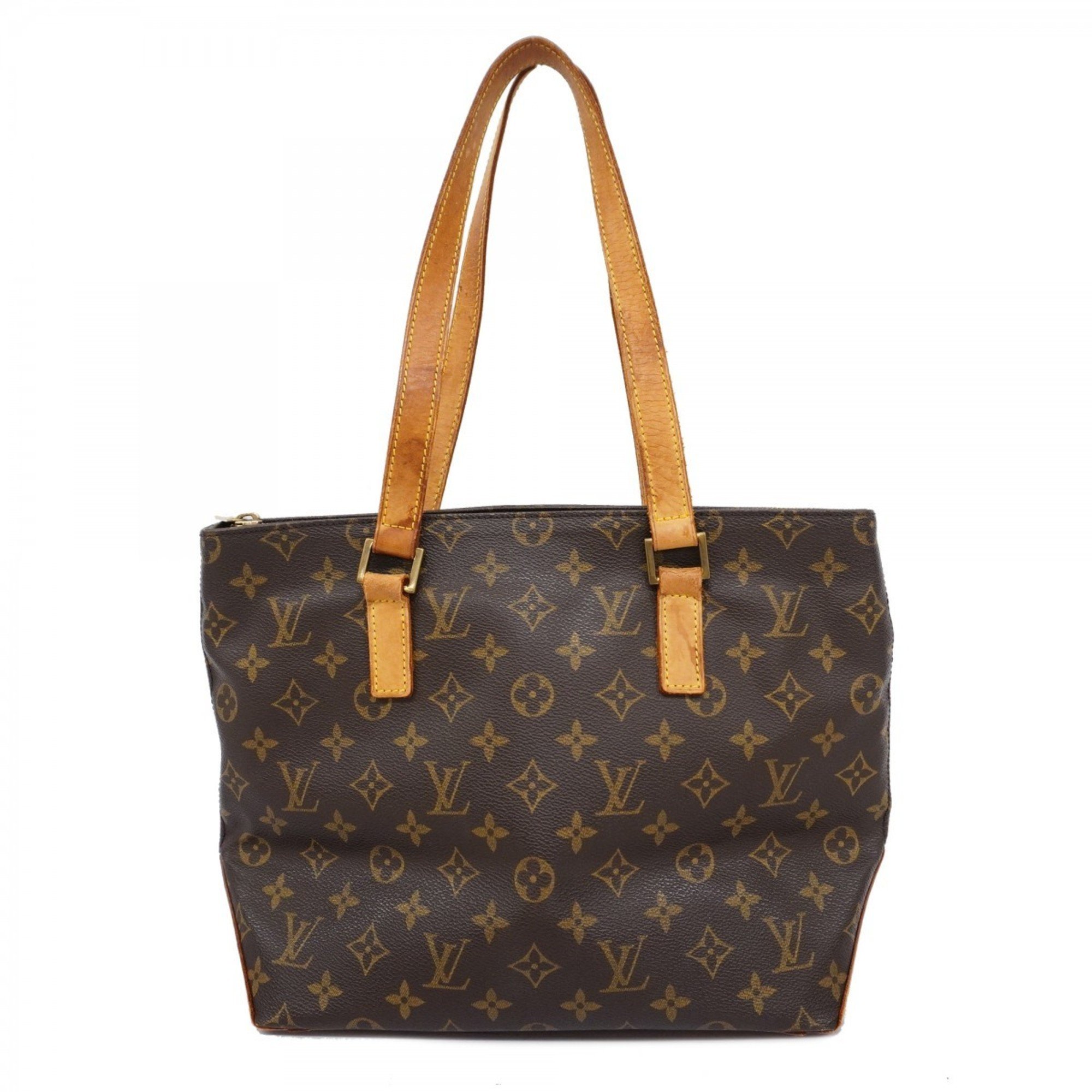 Louis Vuitton Tote Bag Monogram Cabas Piano M51148 Brown Ladies